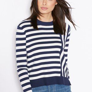 TOPSHOP Striped Crewneck Sweater Size 10